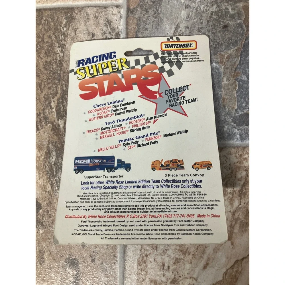Matchbox Racing Super Stars Sterling‎ Marlin #22 Maxwell House Diecast Car